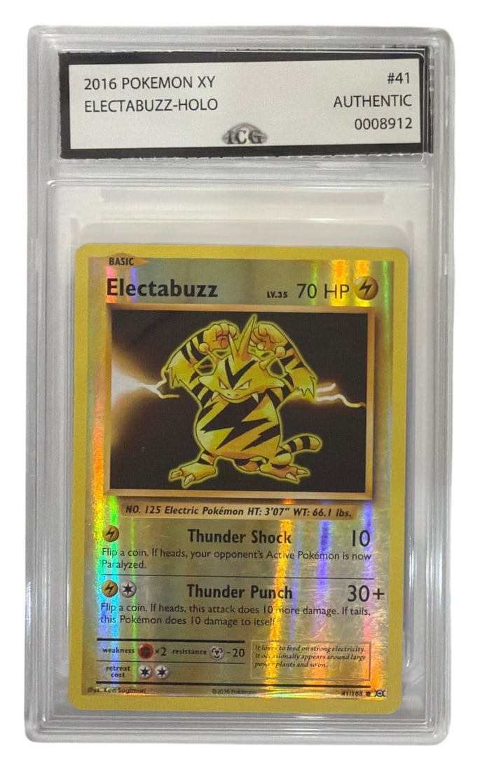 2016 Pokemon XY Evolutions Electabuzz | No. 41: 2016 Pokemon XY Evolutions Electabuzz | No. 41
