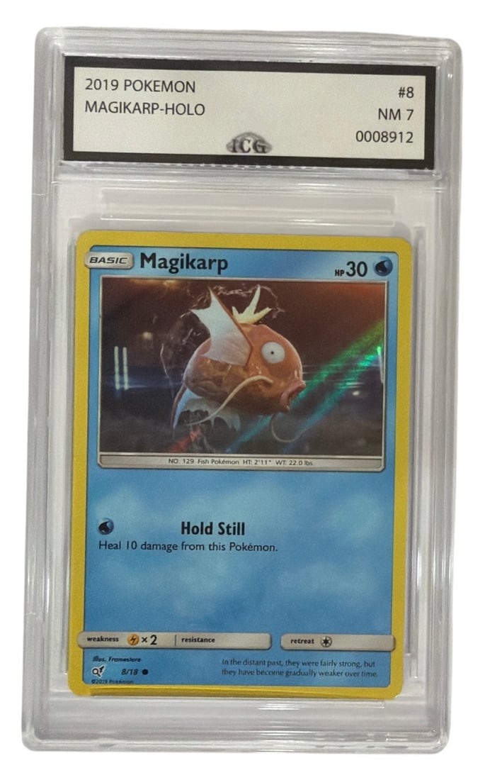 2019 Pokemon Magikarp HOLO | No. 8 | Graded 7 (1 of 2)