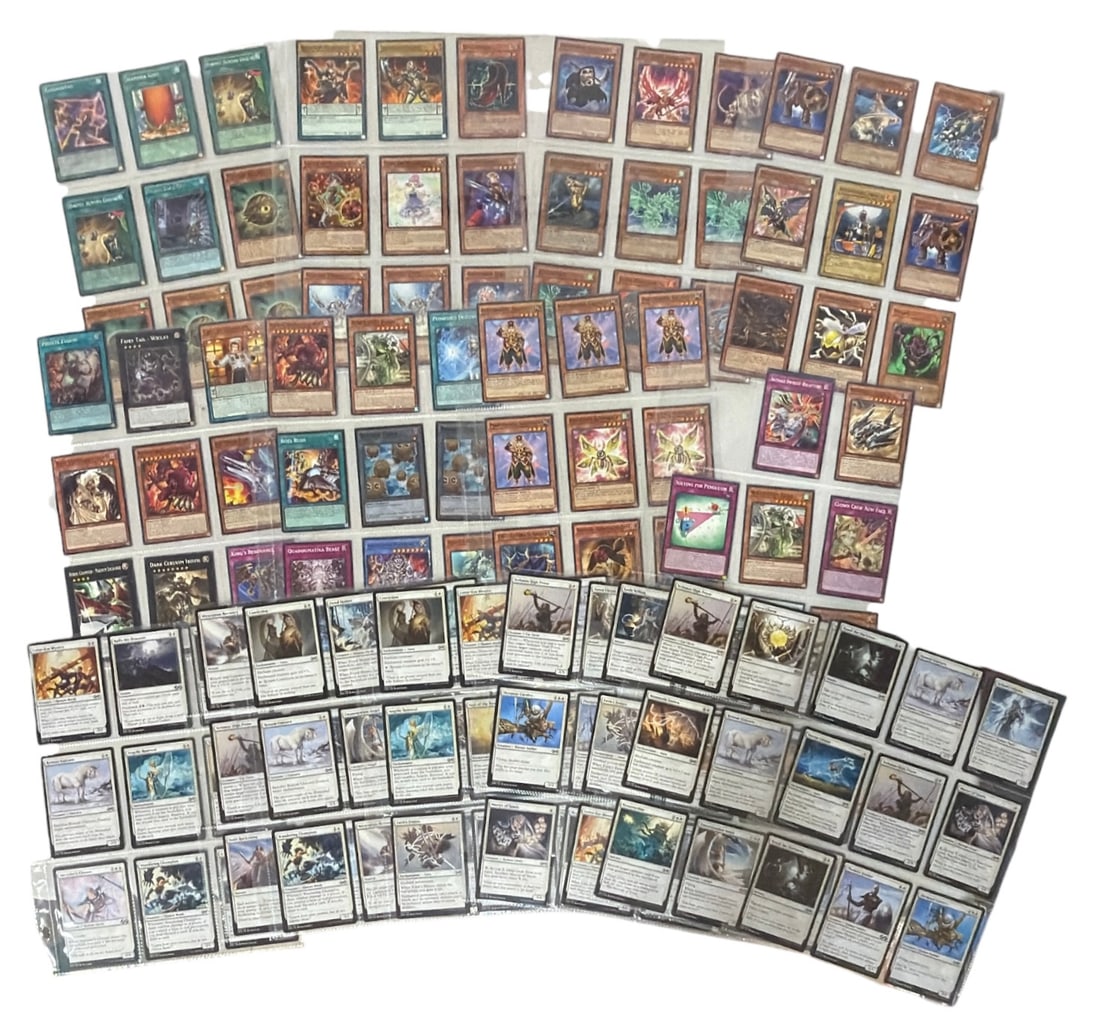 Magic The Gathering and Yu Gi Oh Trading Card Collection: AUTHENTICATION HAS NOT BEEN PERFORMED TO GUARANTEE VERIFICATION | All purchases are made at the buyers discretion