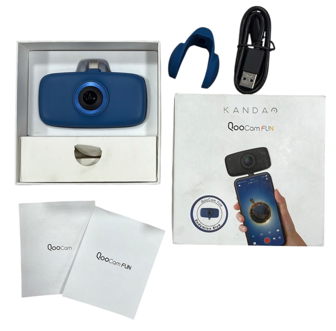Kandao QooCam Fun 360 Degree Smartphone Camera: Kandao QooCam Fun 360 Degree Smartphone Camera
