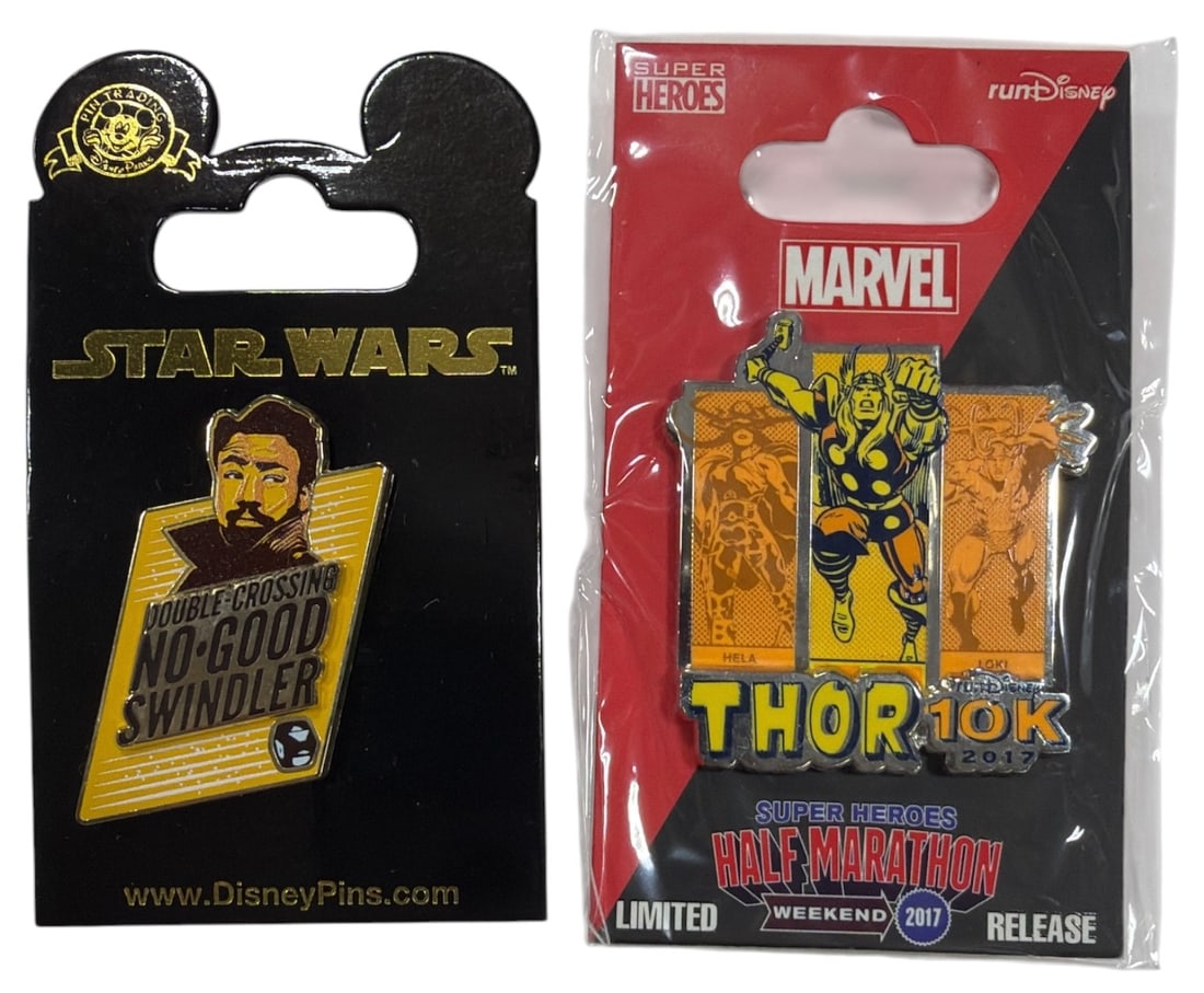 Disney Marvel and Star Wars Pin Collection: Disney Marvel and Star Wars Pin Collection