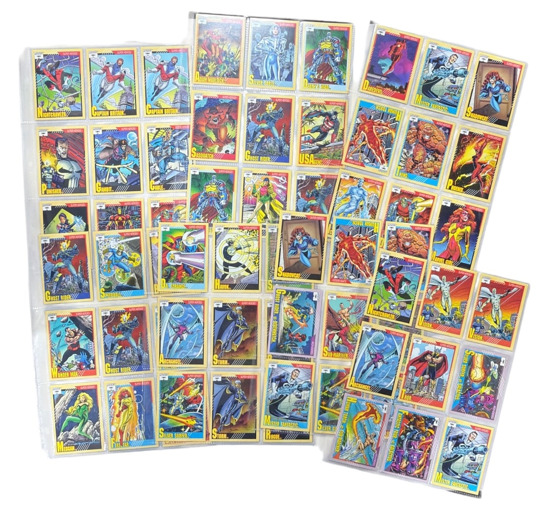 1991 Impel Marvel Universe Series 2 Trading Card Collection (1 of 2)