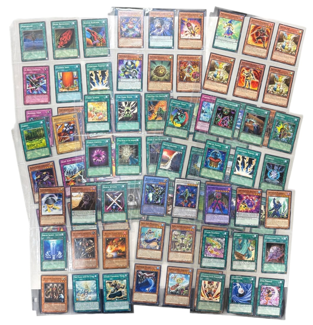Yu Gi Oh Trading Card Collection: AUTHENTICATION HAS NOT BEEN PERFORMED TO GUARANTEE VERIFICATION | All purchases are made at the buyers discretion