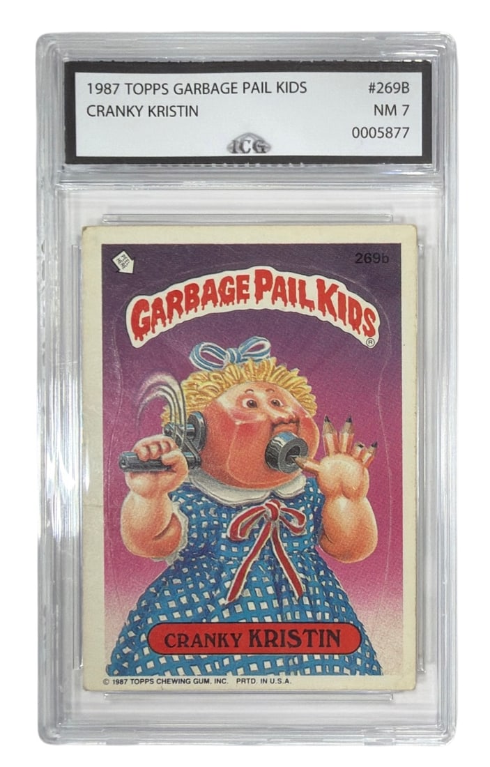 1987 Topps Garbage Pail Kids | Cranky Kristin | No. 269B | Graded 7 (1 of 2)