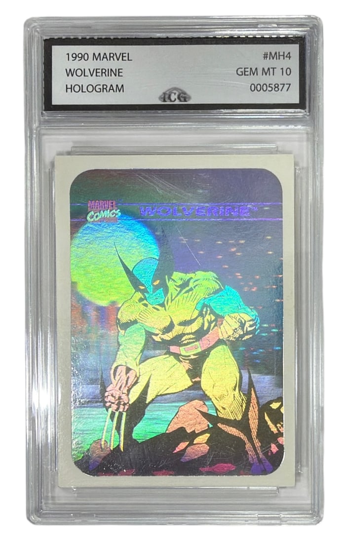 1990 Marvel Wolverine Holo | No. MH4 | Graded 10 (1 of 2)