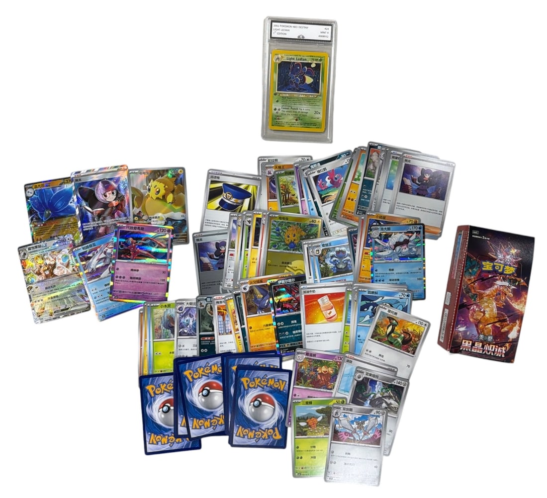 Pokemon Trading Cards and Graded Card Collection