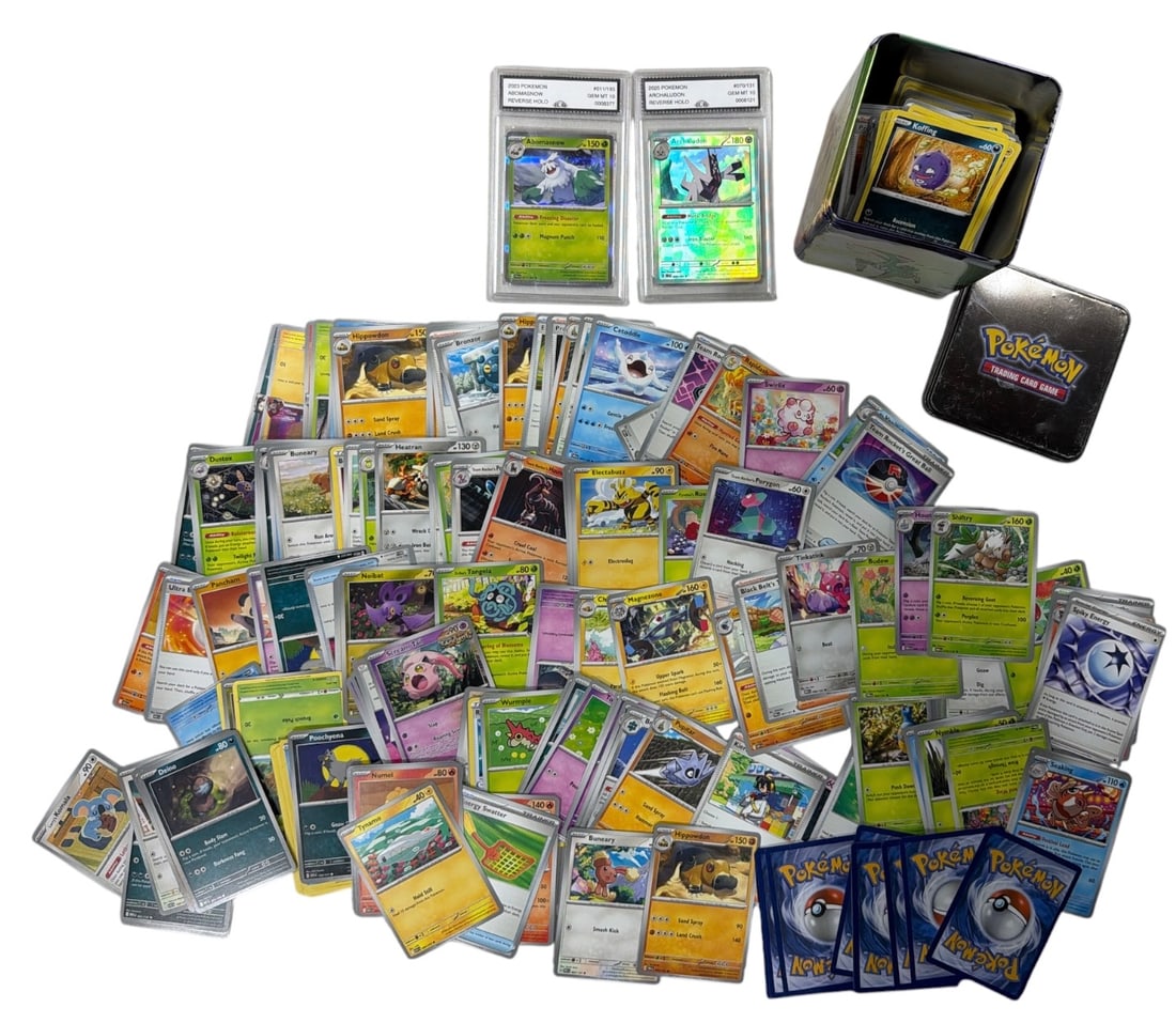 Pokemon Trading Card and Graded Card Collection: AUTHENTICATION HAS NOT BEEN PERFORMED TO GUARANTEE VERIFICATION | All purchases are made at the buyers discretion