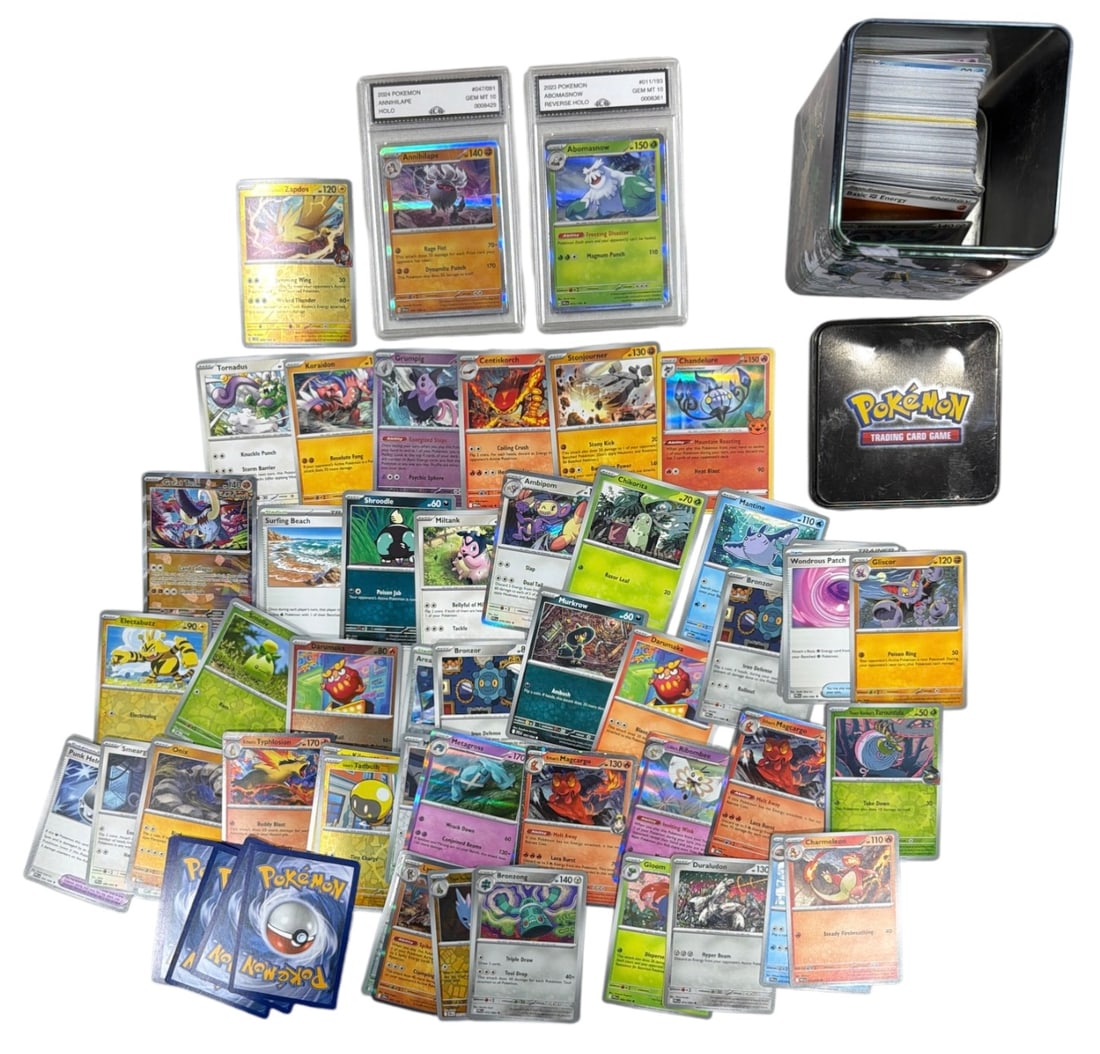 Pokemon Trading Card and Graded Card Collection: AUTHENTICATION HAS NOT BEEN PERFORMED TO GUARANTEE VERIFICATION | All purchases are made at the buyers discretion