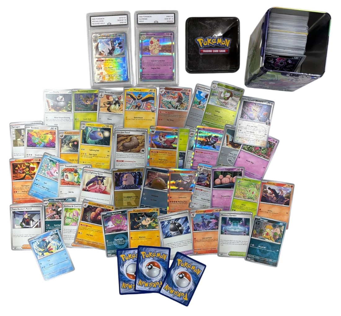 Pokemon Trading Card and Graded Card Collection: AUTHENTICATION HAS NOT BEEN PERFORMED TO GUARANTEE VERIFICATION | All purchases are made at the buyers discretion