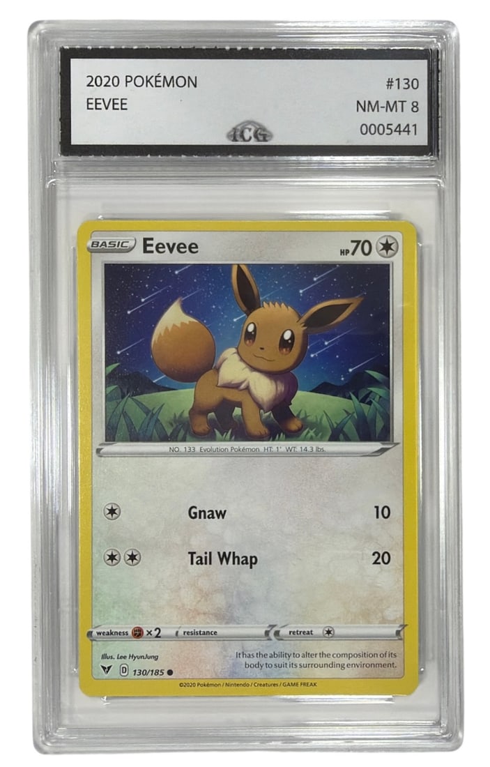 2020 Pokemon Eevee | No. 130 | Graded 8 (1 of 2)