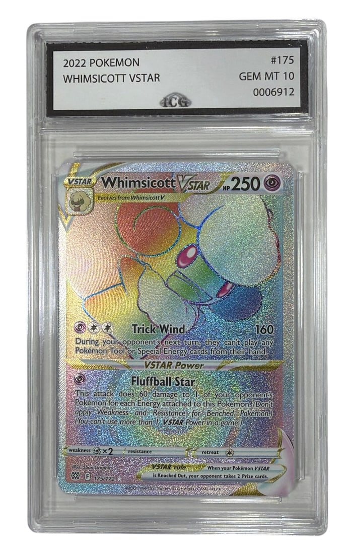 2022 Pokemon Whimsicott VSTAR | No. 175 | Graded 10 (1 of 2)
