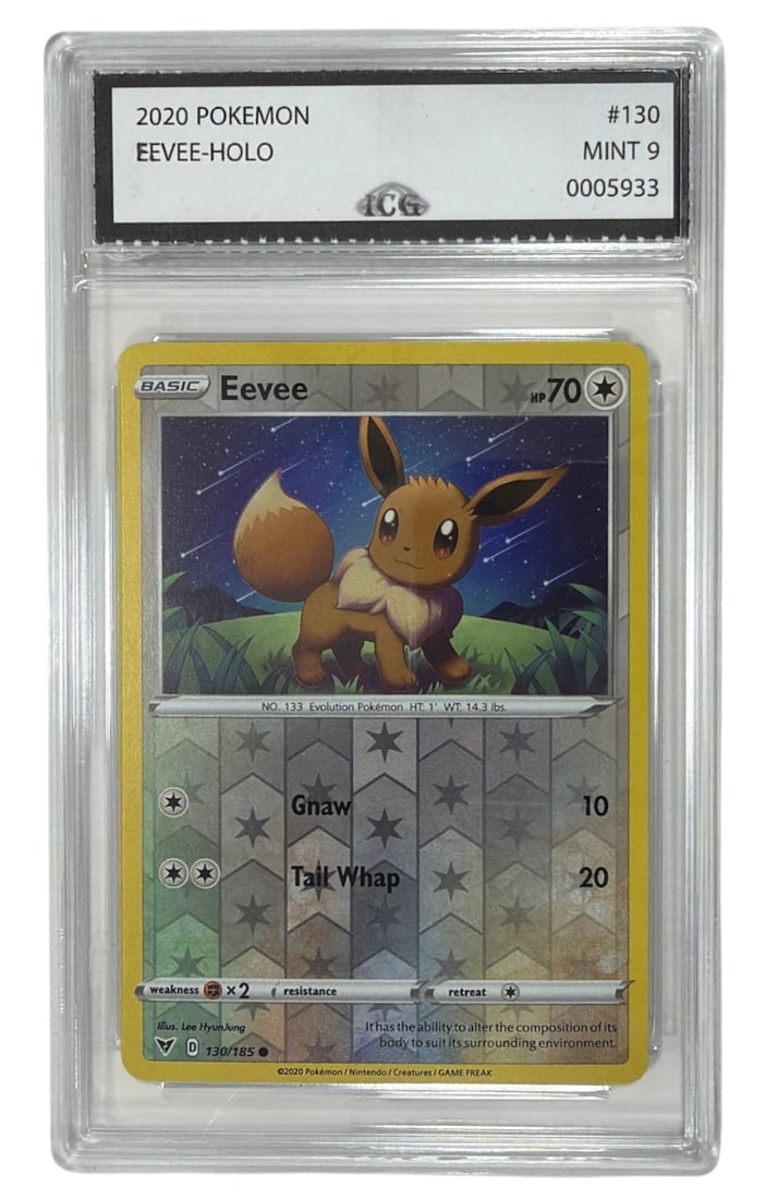 2020 Pokemon Eevee HOLO | No. 130 | Graded 9 (1 of 2)