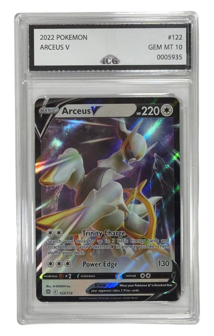 2022 Pokemon Arceus V | No. 122 | Graded 10 (1 of 2)