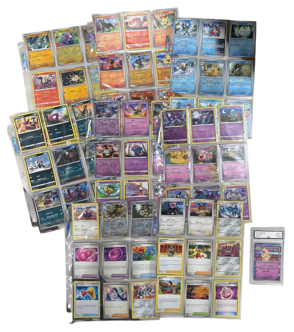 Pokemon Trading Card and Graded Card Collection: AUTHENTICATION HAS NOT BEEN PERFORMED TO GUARANTEE VERIFICATION | All purchases are made at the buyers discretion