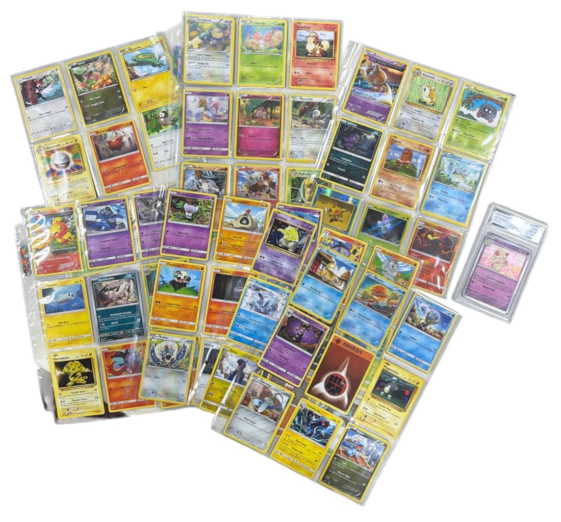 Pokemon Trading Card and Graded Card Collection: AUTHENTICATION HAS NOT BEEN PERFORMED TO GUARANTEE VERIFICATION | All purchases are made at the buyers discretion
