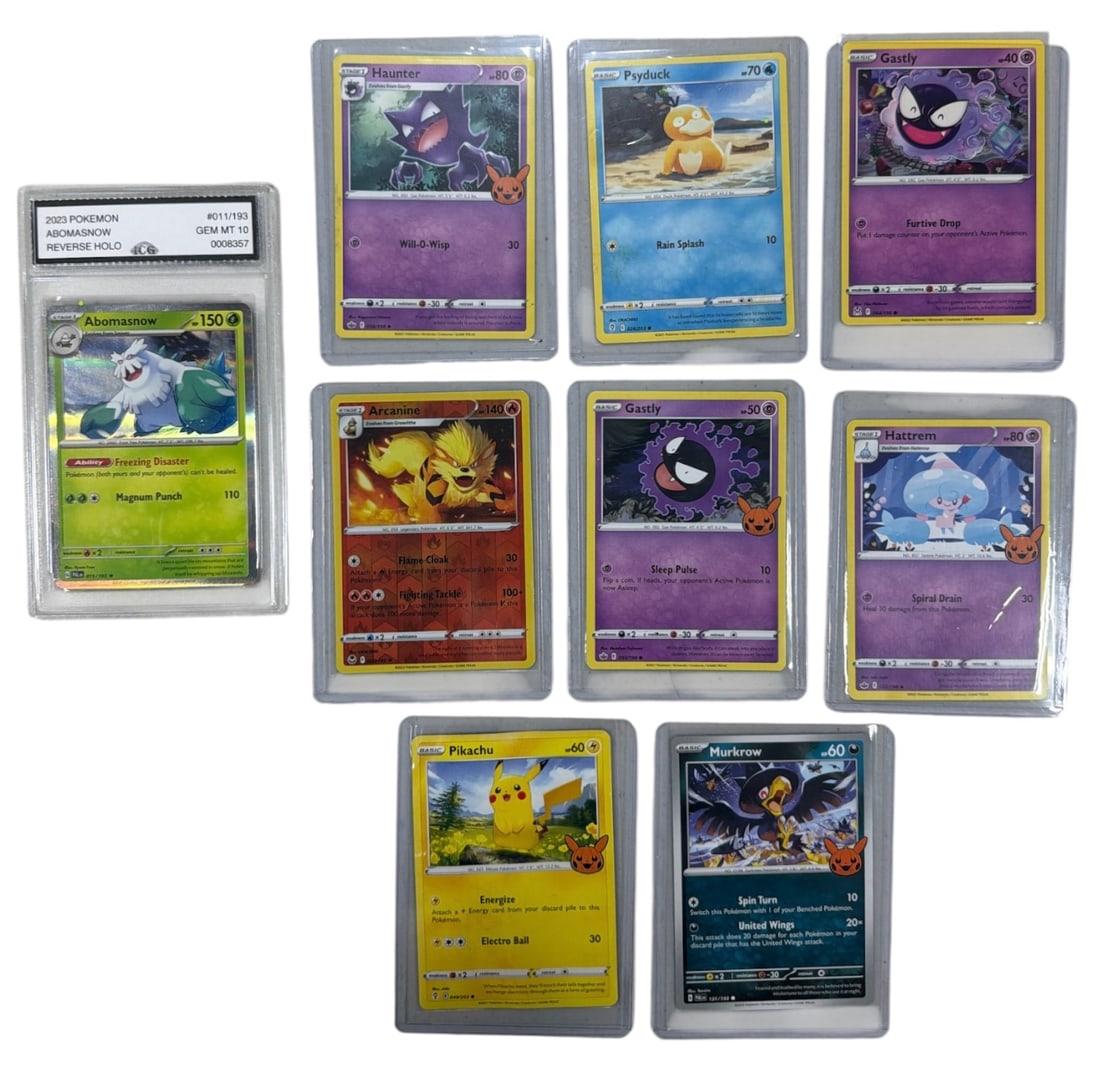 Pokemon Trading Card and Graded Card Collection: AUTHENTICATION HAS NOT BEEN PERFORMED TO GUARANTEE VERIFICATION | All purchases are made at the buyers discretion