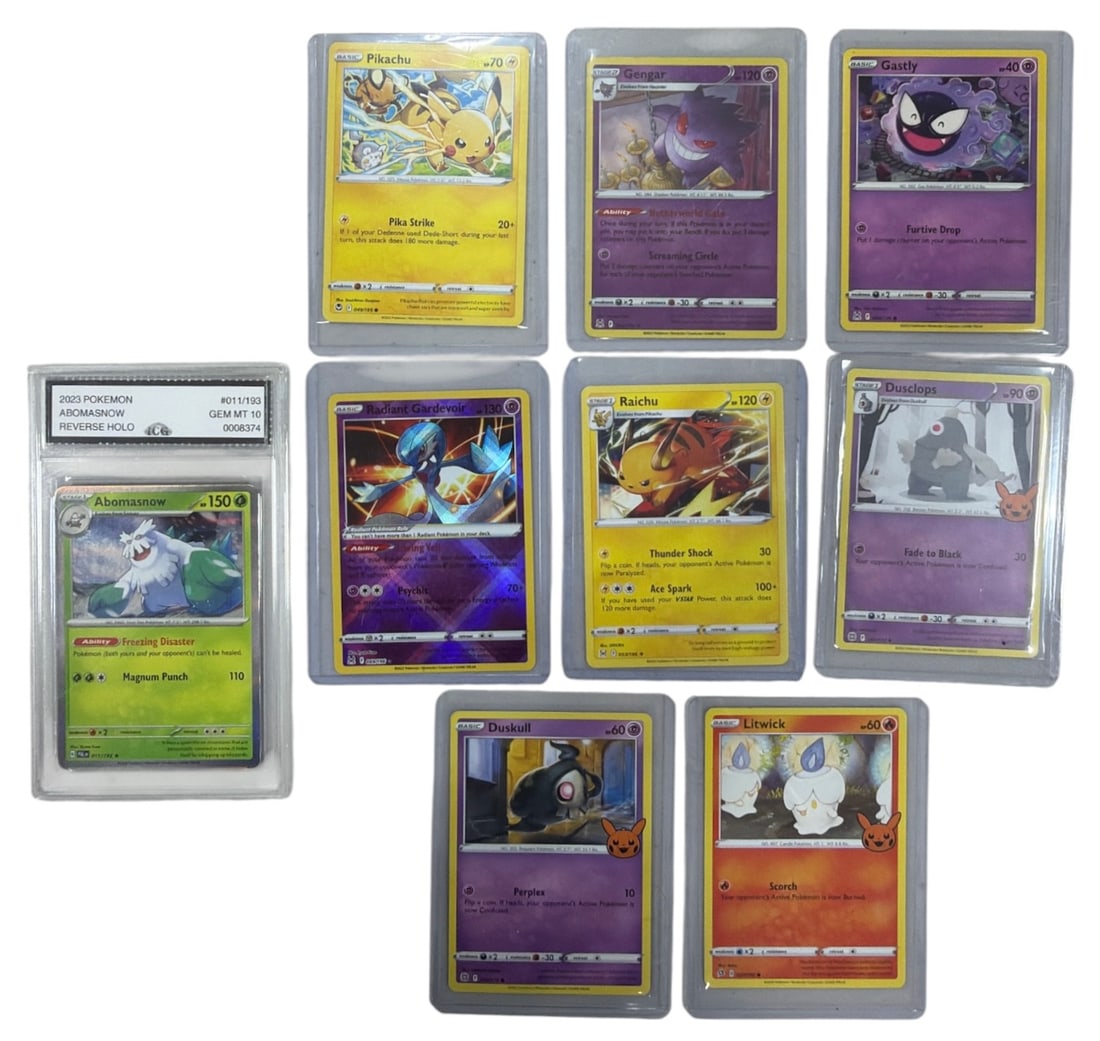 Pokemon Trading Card and Graded Card Collection: AUTHENTICATION HAS NOT BEEN PERFORMED TO GUARANTEE VERIFICATION | All purchases are made at the buyers discretion
