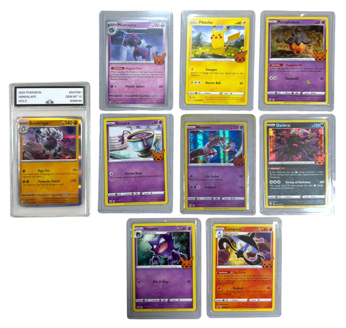 Pokemon Trading Card and Graded Card Collection: AUTHENTICATION HAS NOT BEEN PERFORMED TO GUARANTEE VERIFICATION | All purchases are made at the buyers discretion