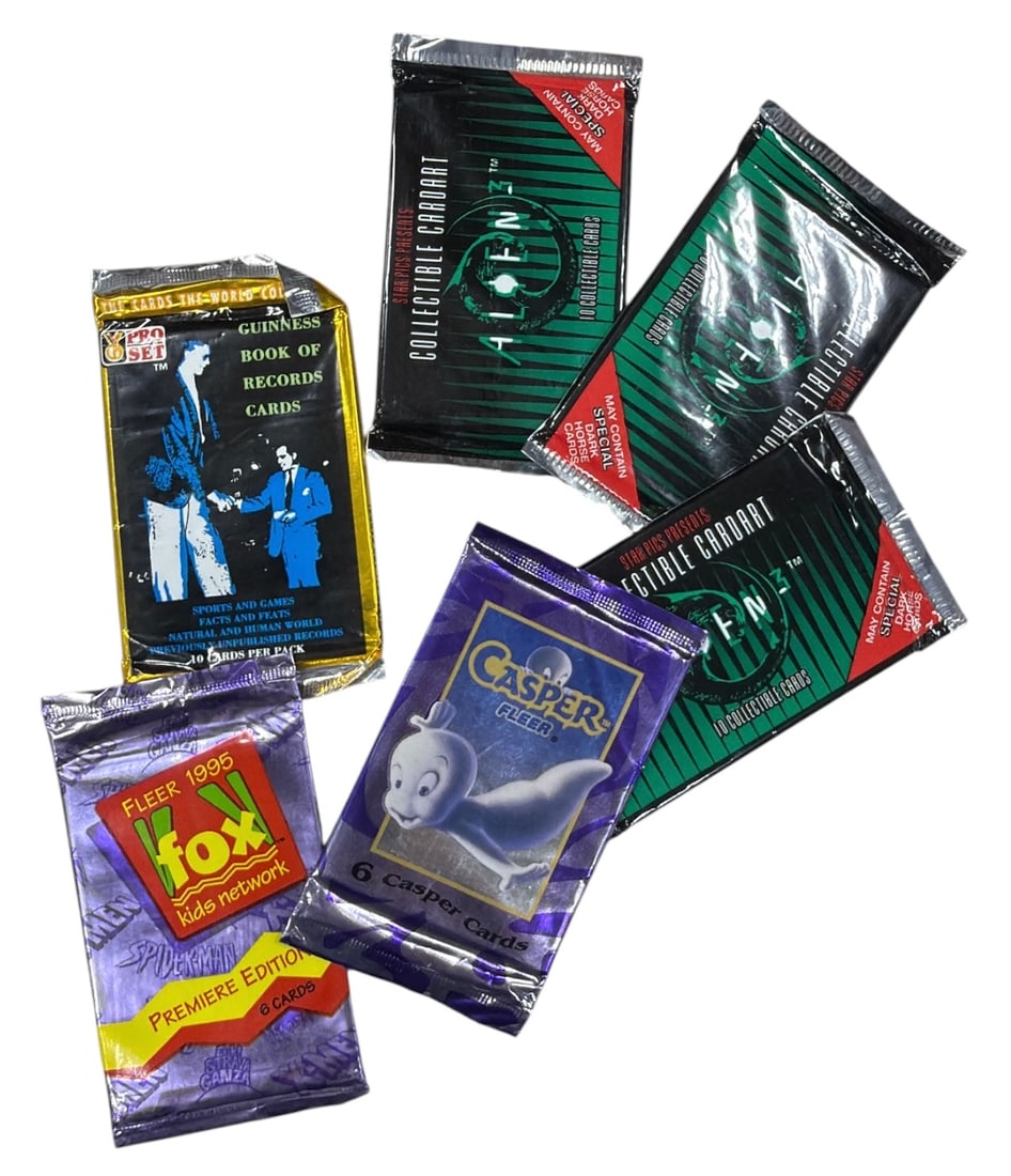 Sealed Trading Card Collection (1 of 1)