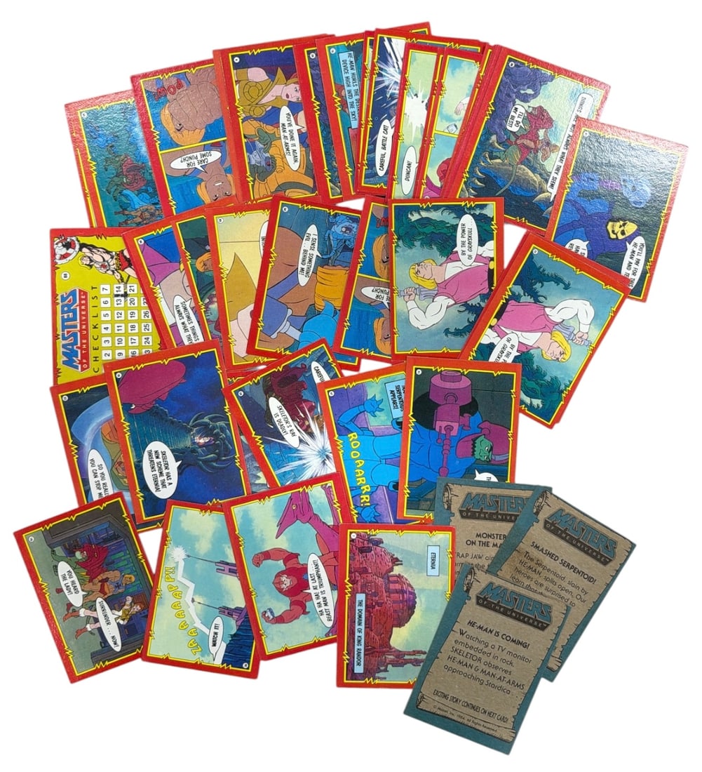 1984 Topps Masters of the Universe Trading Card Collection: 1984 Topps Masters of the Universe Trading Card Collection