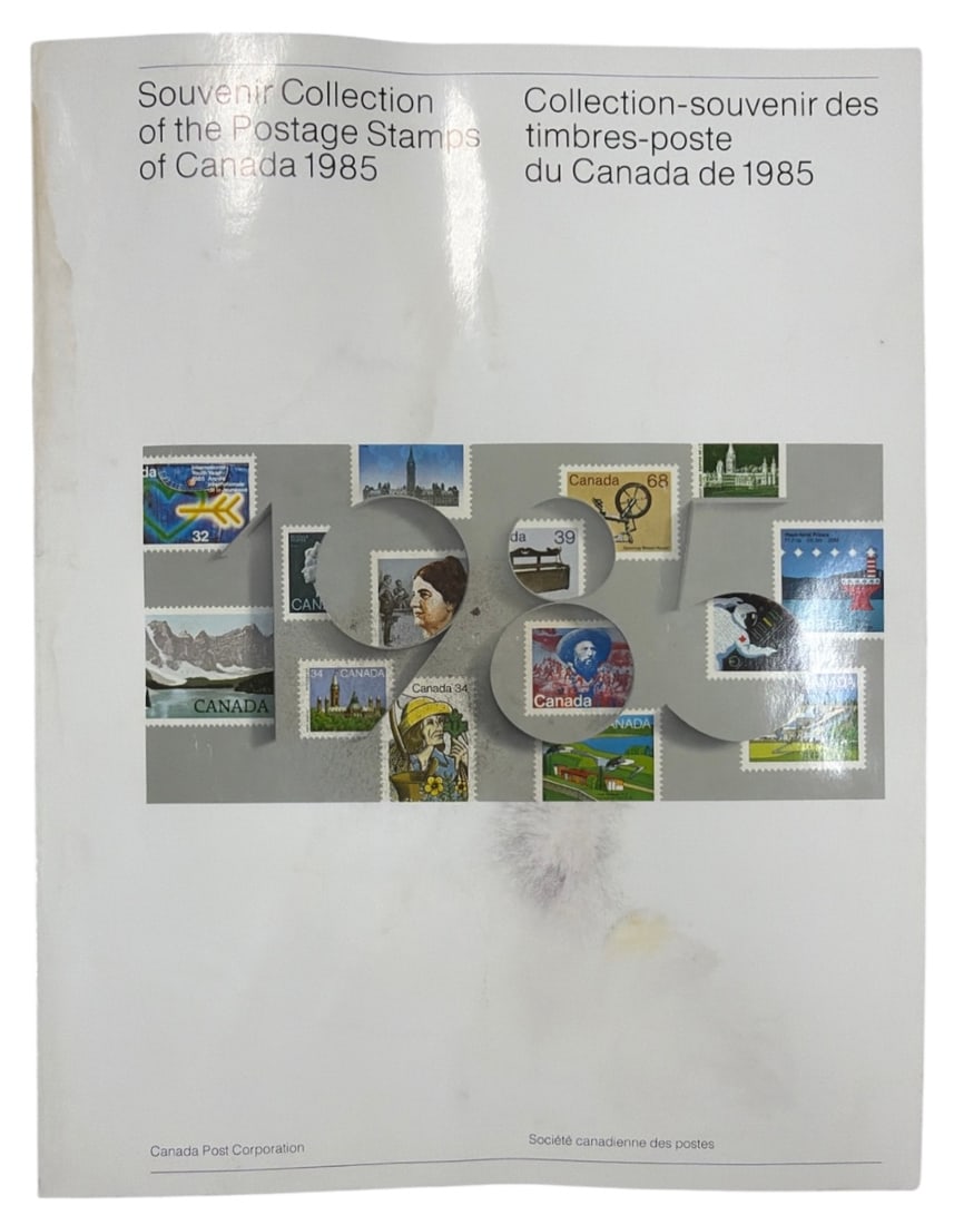 Souvenir Collection of Canadas 1985 Postage Stamps: Souvenir Collection of Canadas 1985 Postage Stamps