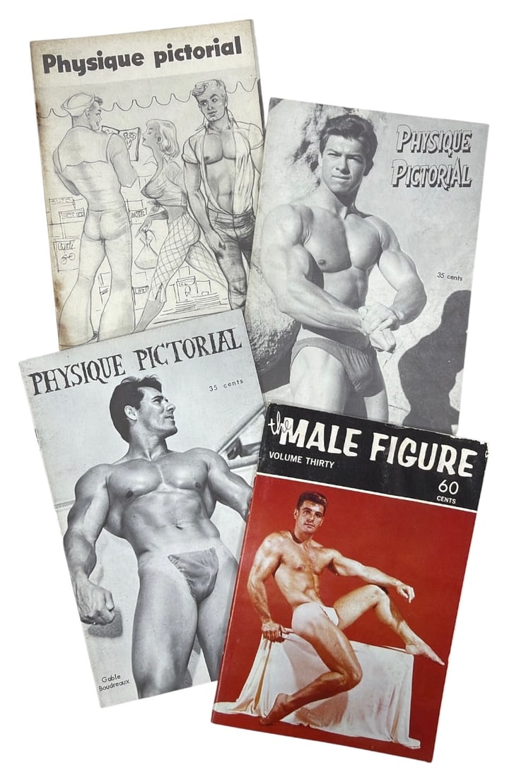 Physique Pictorial and The Male Figure Collection | 4 pc.: Physique Pictorial and The Male Figure Collection | 4 pc.