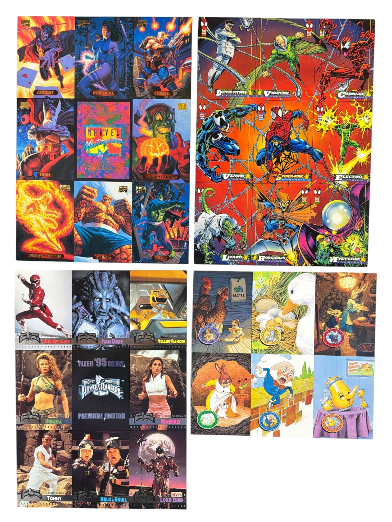Uncut Trading Card Collection: Uncut Trading Card Collection