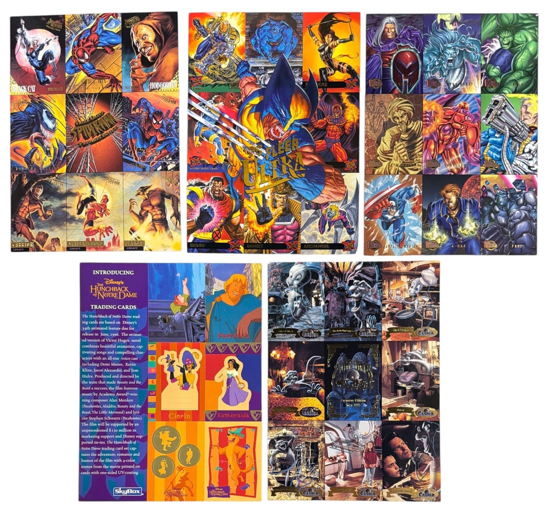 Uncut Trading Card Collection: Uncut Trading Card Collection