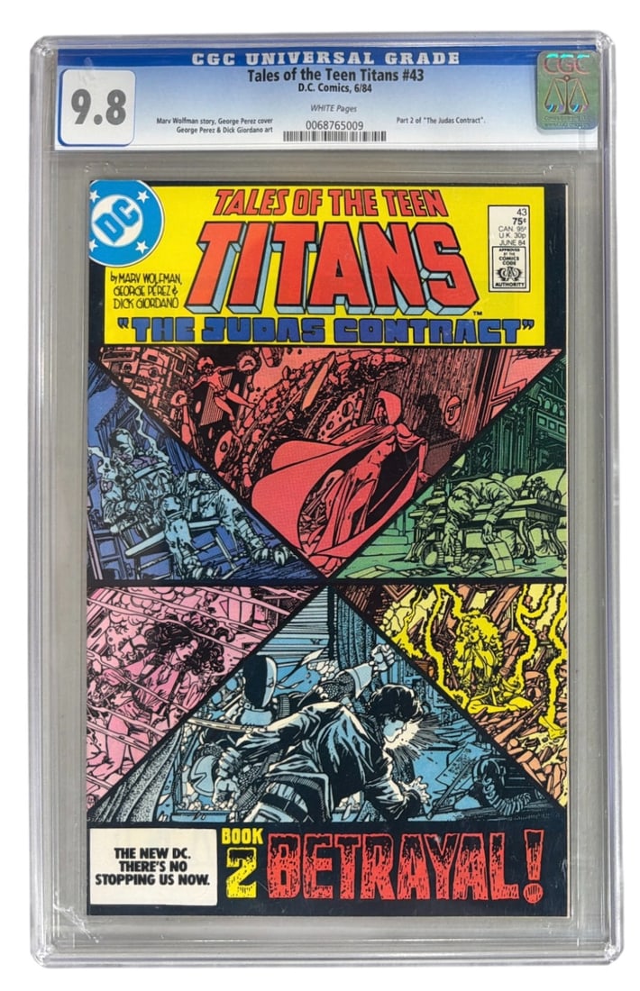 DC Comics Tales of the Teen Titans | No. 43 | Graded 9.8 (1 of 2)