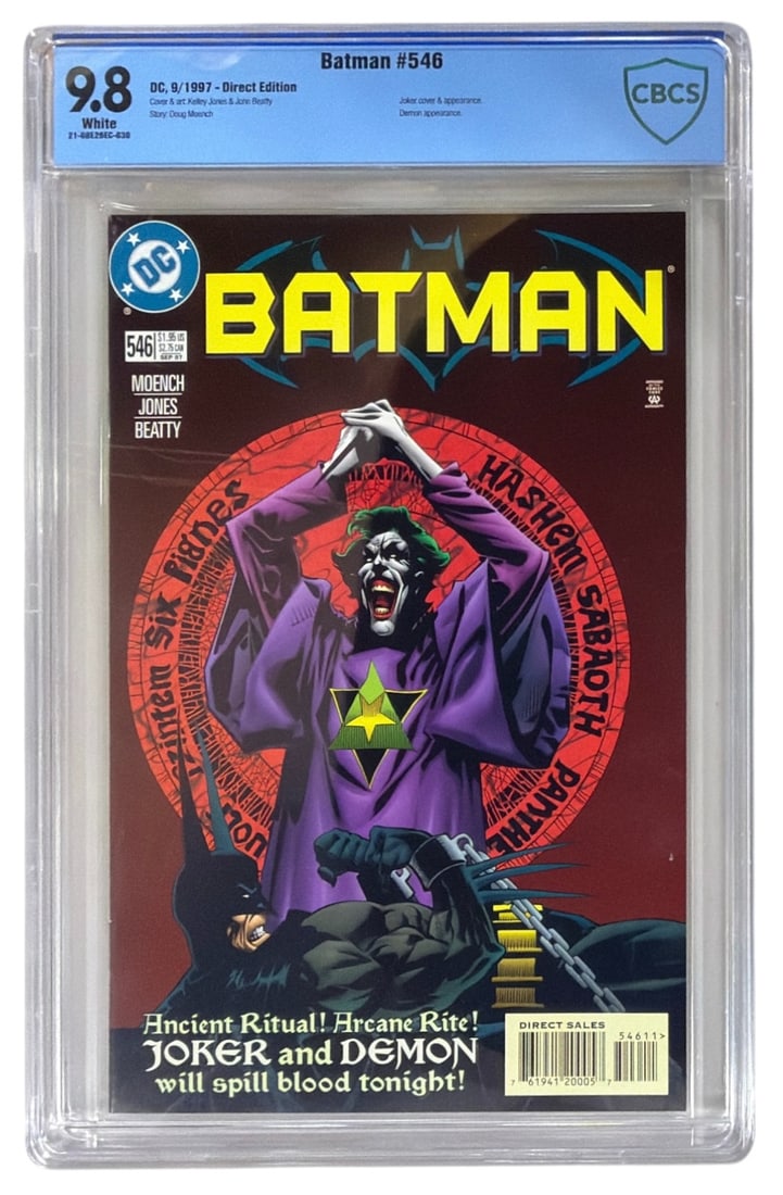 DC Comic Batman | No. 546 | Graded 9.8 (1 of 2)