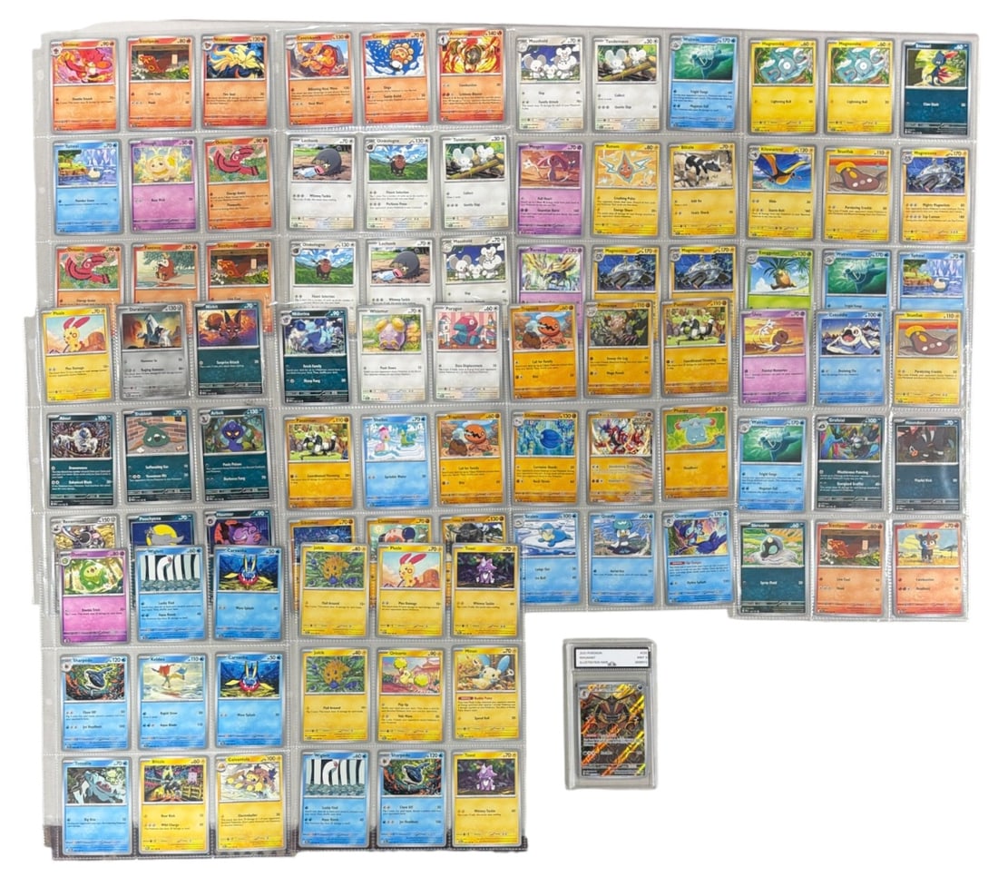 Pokemon Trading Card and Graded Card Collection: AUTHENTICATION HAS NOT BEEN PERFORMED TO GUARANTEE VERIFICATION | All purchases are made at the buyers discretion