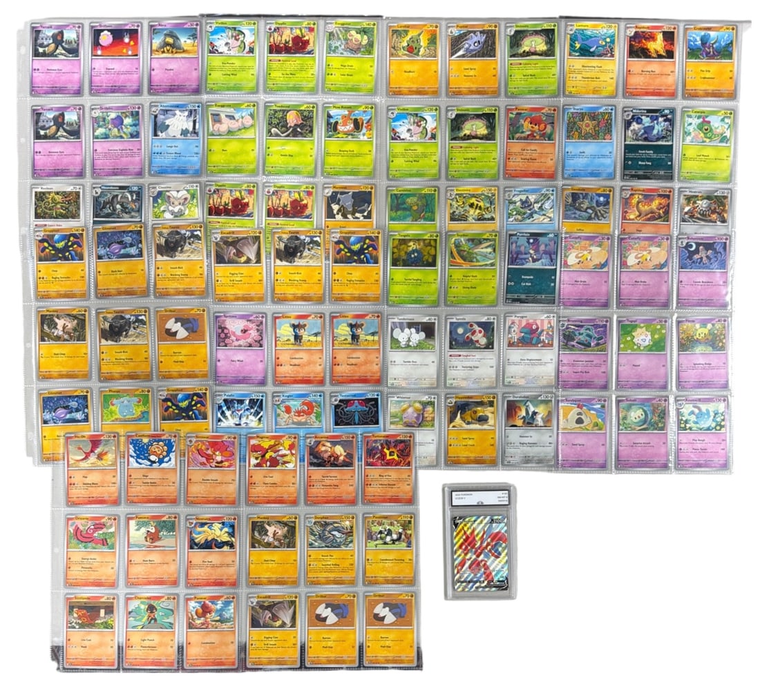 Pokemon Trading Card and Graded Card Collection: AUTHENTICATION HAS NOT BEEN PERFORMED TO GUARANTEE VERIFICATION | All purchases are made at the buyers discretion