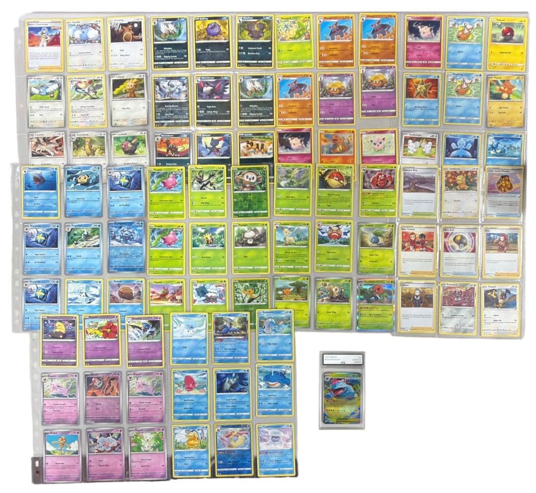 Pokemon Trading Card and Graded Card Collection: AUTHENTICATION HAS NOT BEEN PERFORMED TO GUARANTEE VERIFICATION | All purchases are made at the buyers discretion