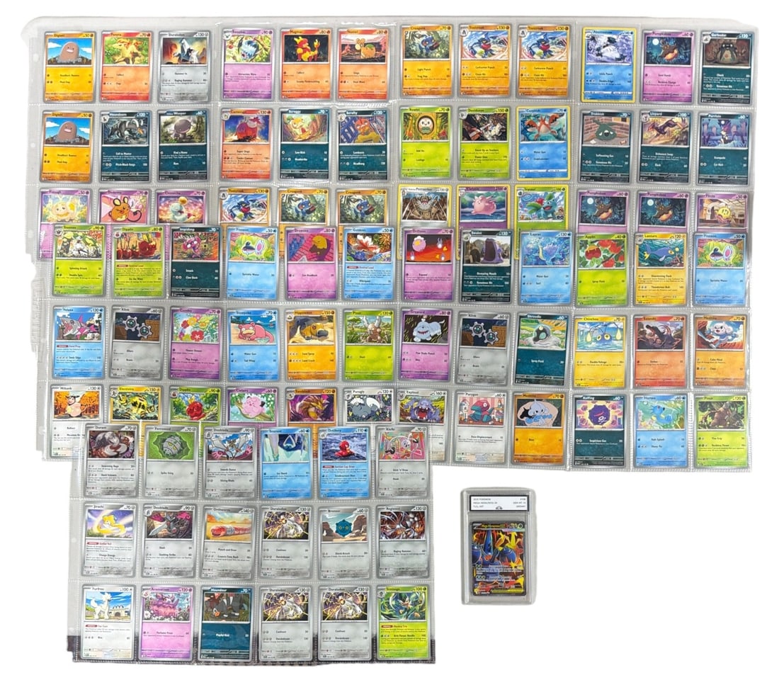 Pokemon Trading Card and Graded Card Collection: AUTHENTICATION HAS NOT BEEN PERFORMED TO GUARANTEE VERIFICATION | All purchases are made at the buyers discretion