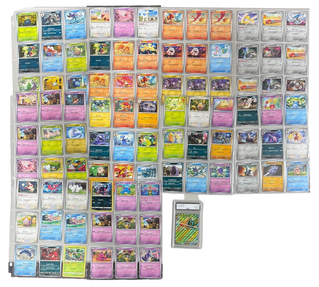 Pokemon Trading Card and Graded Card Collection: AUTHENTICATION HAS NOT BEEN PERFORMED TO GUARANTEE VERIFICATION | All purchases are made at the buyers discretion