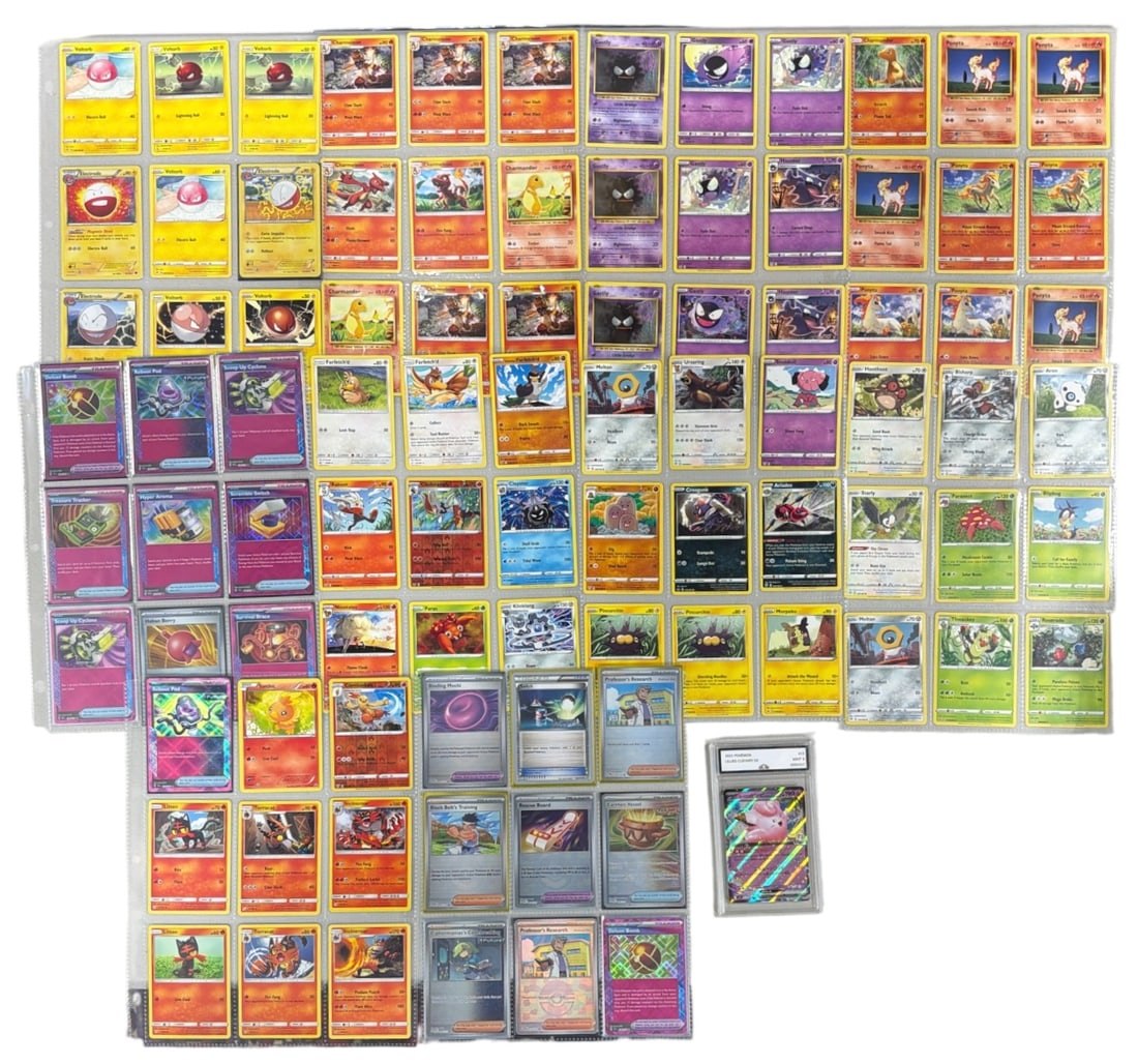 Pokemon Trading Card and Graded Card Collection: AUTHENTICATION HAS NOT BEEN PERFORMED TO GUARANTEE VERIFICATION | All purchases are made at the buyers discretion