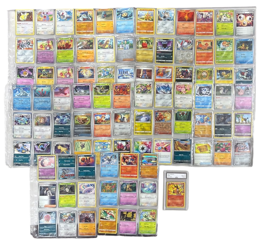 Pokemon Trading Card and Graded Card Collection: AUTHENTICATION HAS NOT BEEN PERFORMED TO GUARANTEE VERIFICATION | All purchases are made at the buyers discretion