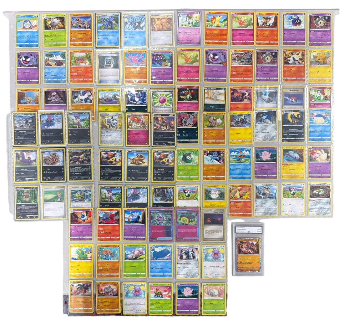 Pokemon Trading Card and Graded Card Collection: AUTHENTICATION HAS NOT BEEN PERFORMED TO GUARANTEE VERIFICATION | All purchases are made at the buyers discretion
