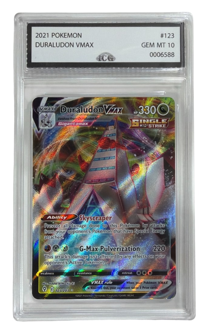 2021 Pokemon Duraludon VMax | No. 123 | Graded 10 (1 of 2)