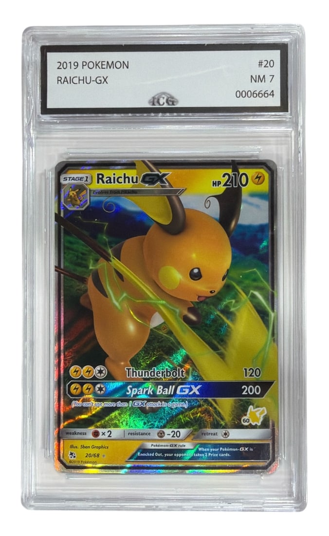 2019 Pokemon Raichu GX | No. 20 | Graded 7 (1 of 2)