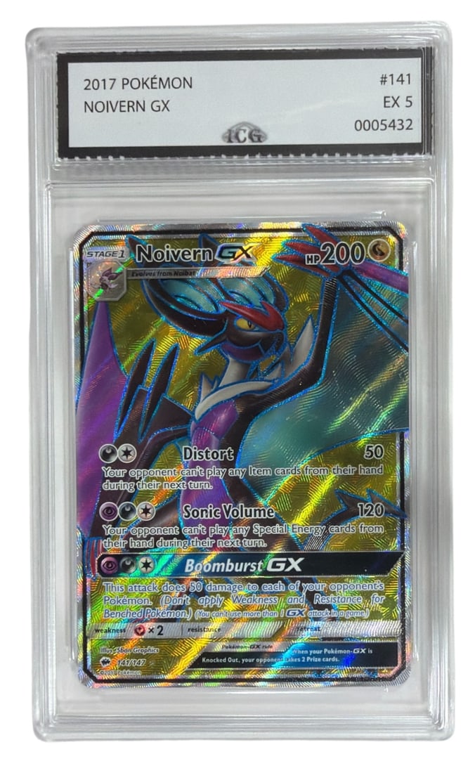 2017 Pokemon Noivern GX | No. 141 | Graded 5 (1 of 2)