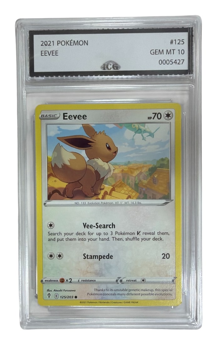 2021 Pokemon Eevee | No. 125 | Graded 10 (1 of 2)