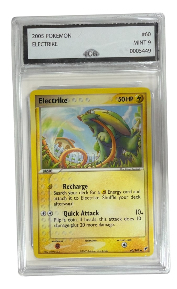 2005 Pokemon Electrike | No. 60 | Graded 9 (1 of 2)