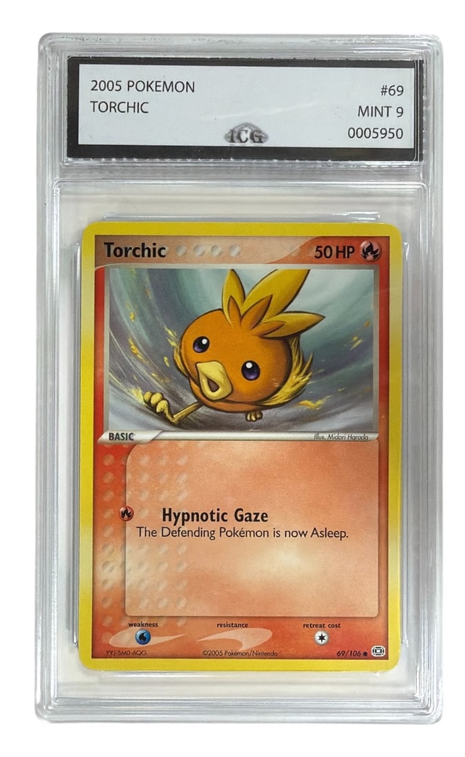 2005 Pokemon Torchic | No. 69 | Graded 9 (1 of 2)