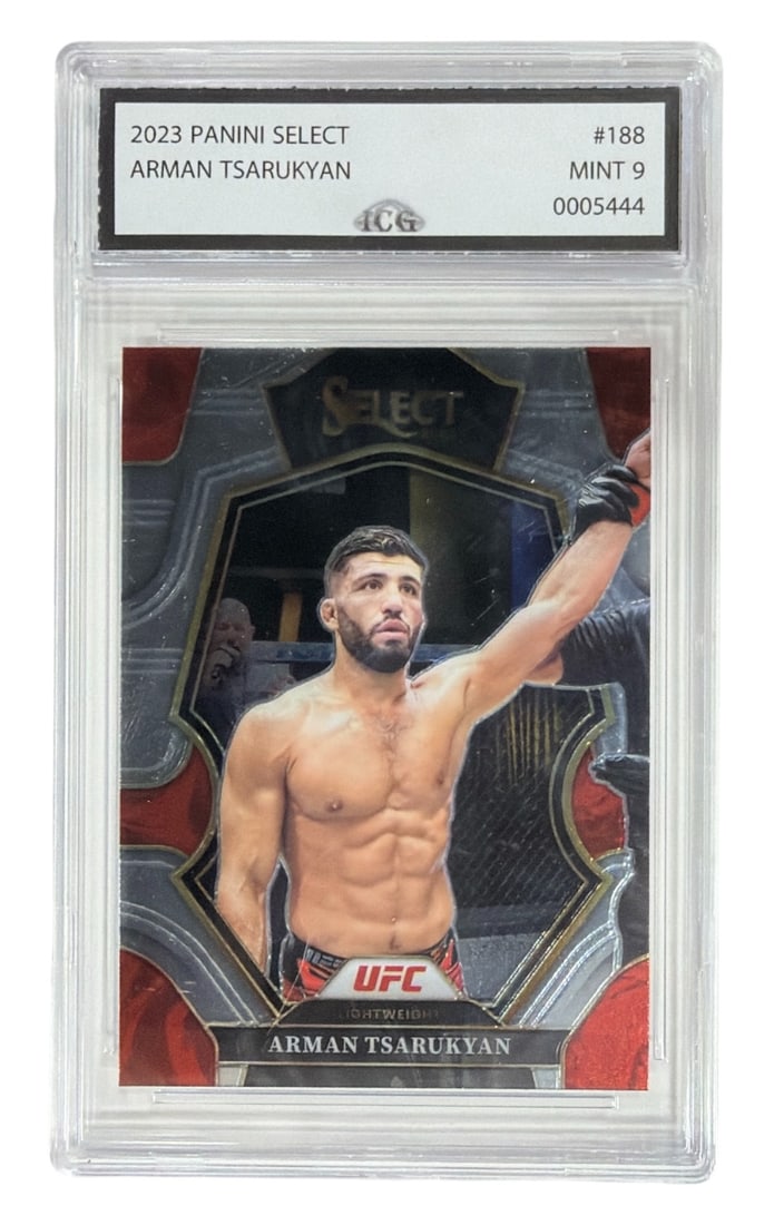 2023 Panini Select Arman Tsarukyan | No. 188 | Graded 9 (1 of 2)