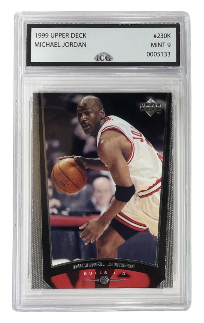 1999 Upper Deck Michael Jordan | No. 230k | Graded 9 (1 of 2)