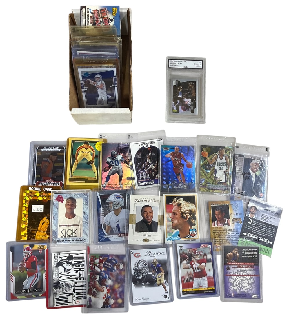 Sport Trading Card Collection: AUTHENTICATION HAS NOT BEEN PERFORMED TO GUARANTEE VERIFICATION | All purchases are made at the buyers discretion