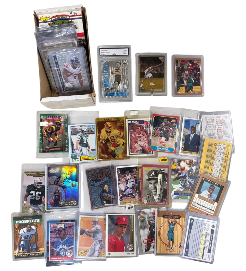 Sport Trading Card Collection: AUTHENTICATION HAS NOT BEEN PERFORMED TO GUARANTEE VERIFICATION | All purchases are made at the buyers discretion