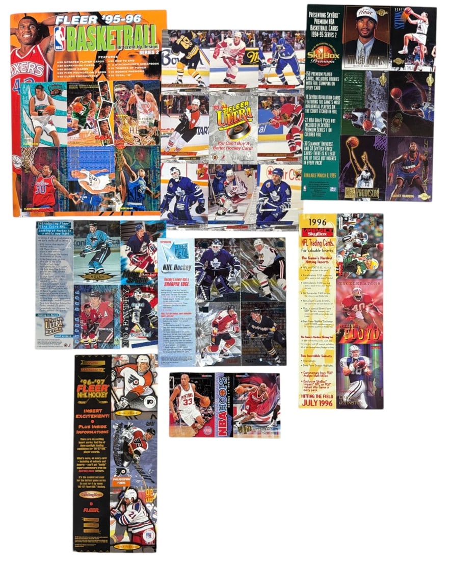 UNCUT Sport Trading Card Collection: AUTHENTICATION HAS NOT BEEN PERFORMED TO GUARANTEE VERIFICATION | All purchases are made at the buyers discretion