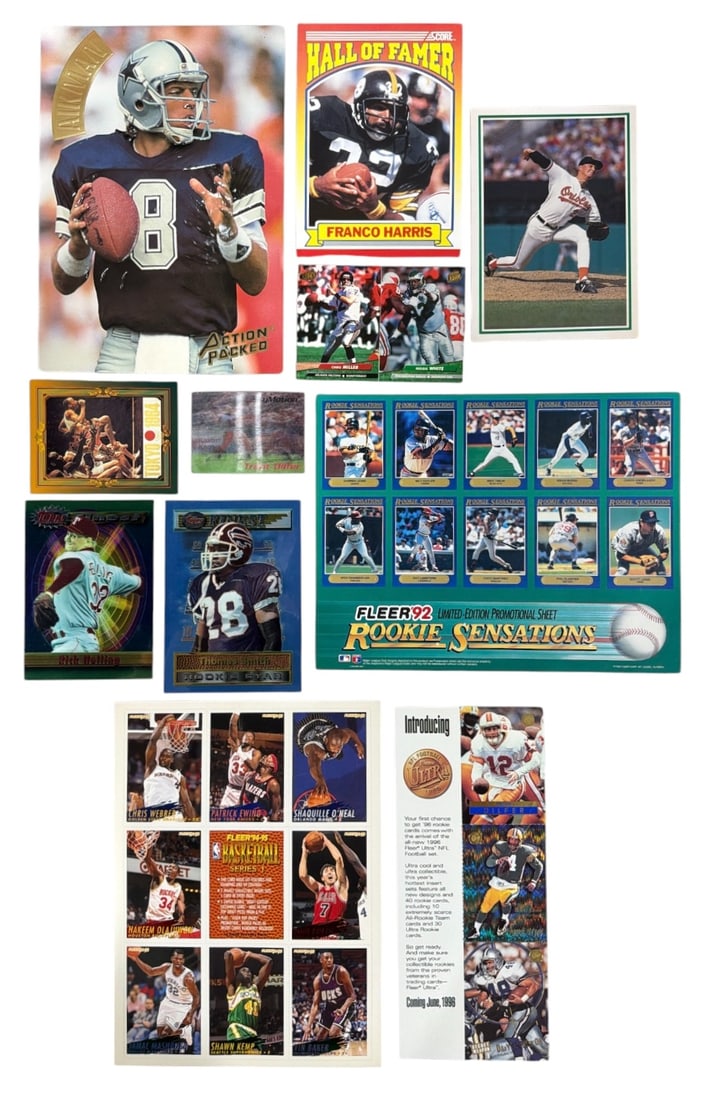 Sport Trading Card Collection: AUTHENTICATION HAS NOT BEEN PERFORMED TO GUARANTEE VERIFICATION | All purchases are made at the buyers discretion
